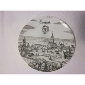 Collector's German Wall Plate Alte Stadtebilder